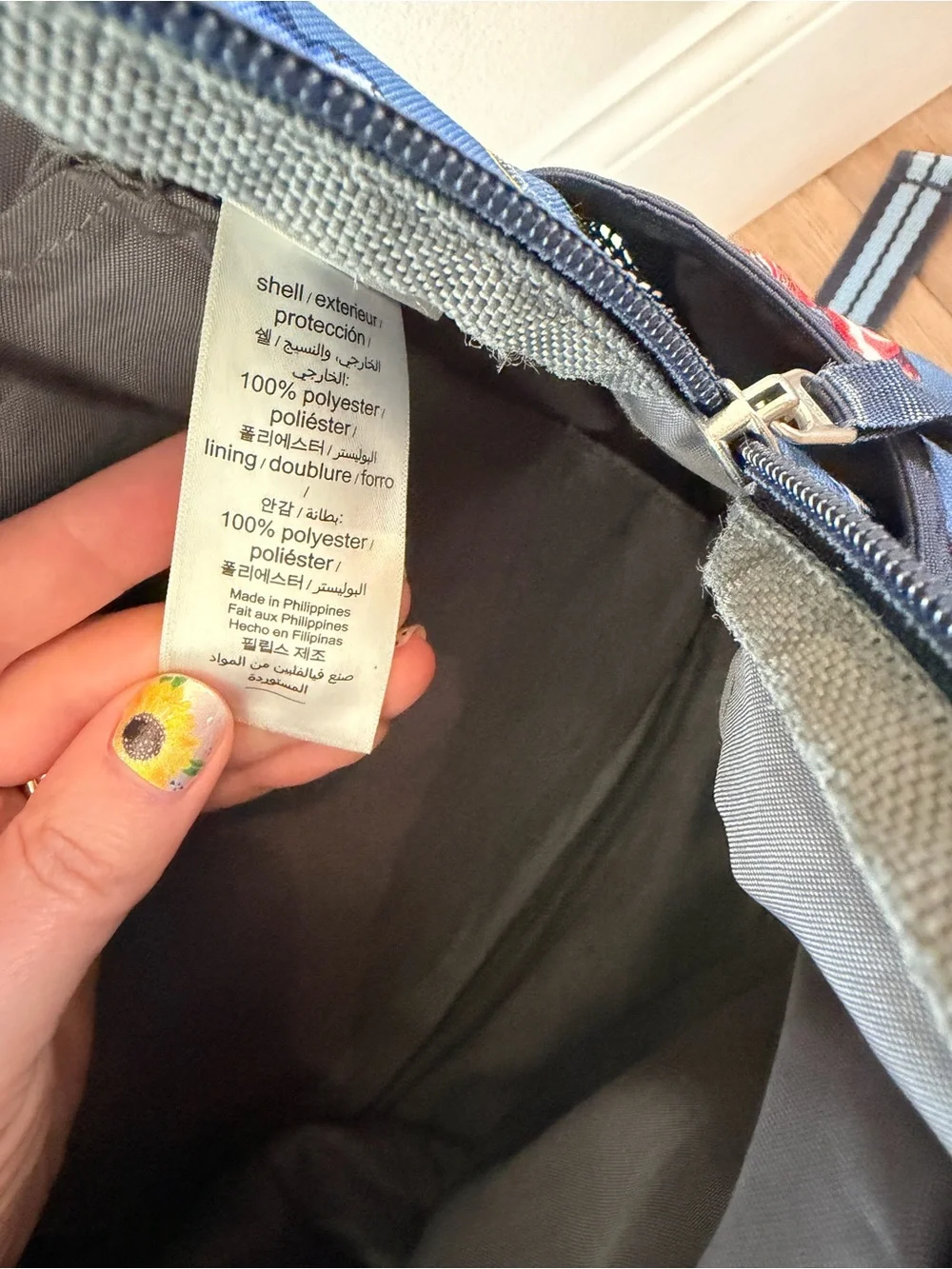 Pottery barn kids Blue multi Dino small Mackenzie Kids backpack